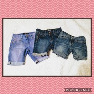 3 Pair Jordache Girls Size 6 Shorts